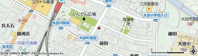 トヨタレンタリース名古屋太田川駅前店周辺の地図