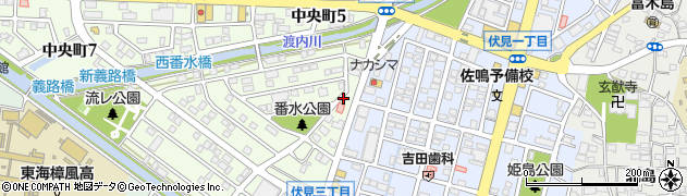 ヘアーサロン橋本周辺の地図