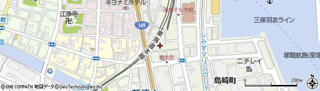 島崎町公園周辺の地図