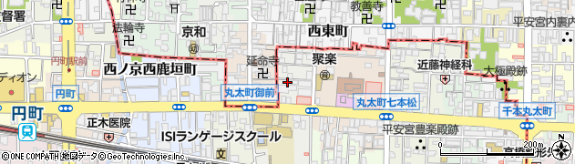 京都府京都市中京区西ノ京左馬寮町27周辺の地図