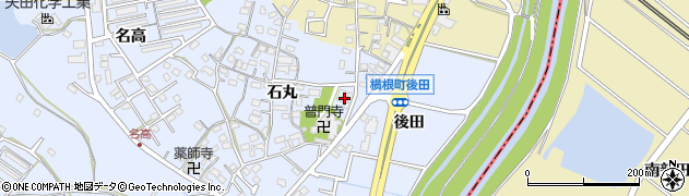 愛知県大府市横根町石丸103周辺の地図
