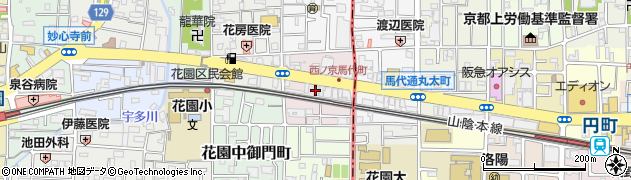 ワンテラス・京都円町周辺の地図