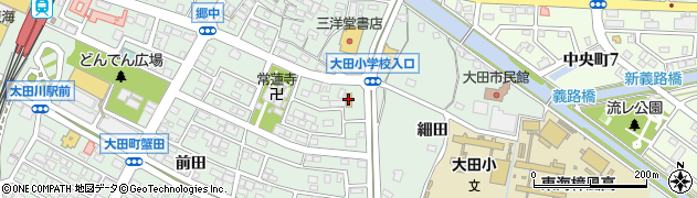 ローソン大田小学校前店周辺の地図