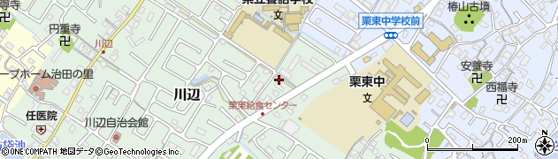 滋賀県栗東市川辺197周辺の地図