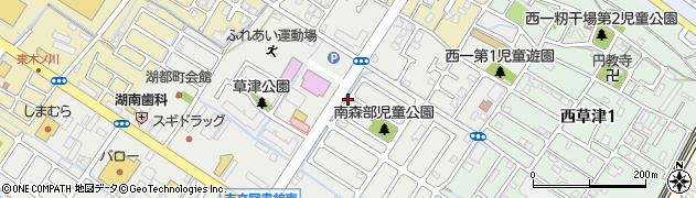 図書館前(草津)周辺の地図
