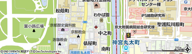 京都府京都市上京区真町468周辺の地図