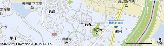 愛知県大府市横根町石丸54周辺の地図