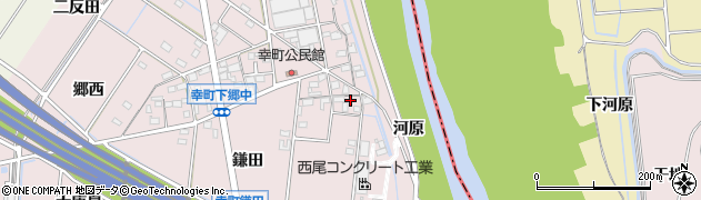 愛知県豊田市幸町家下10周辺の地図