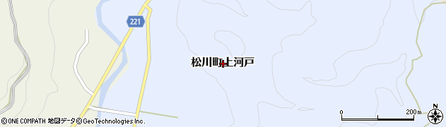島根県江津市松川町上河戸周辺の地図