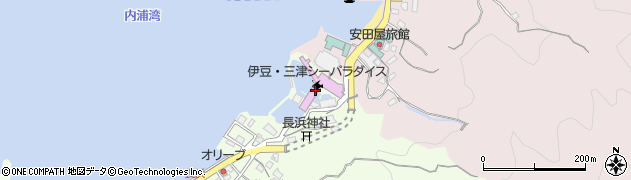 静岡県沼津市内浦長浜3周辺の地図