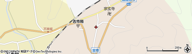 兵庫県丹波篠山市古市39周辺の地図
