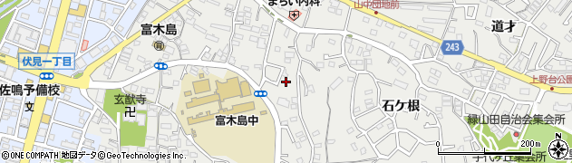 愛知県東海市富木島町（勘七脇）周辺の地図