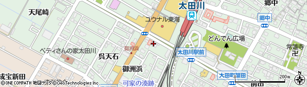 愛知銀行東海支店 ＡＴＭ周辺の地図