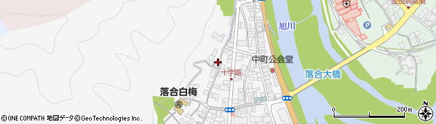 岡山県真庭市落合垂水118周辺の地図