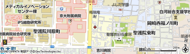 京都府京都市左京区聖護院西町20周辺の地図