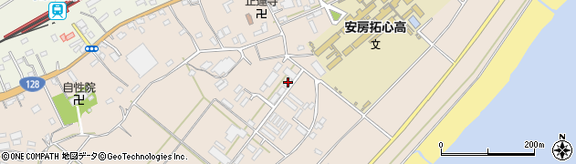 千葉県南房総市和田町海発1297周辺の地図