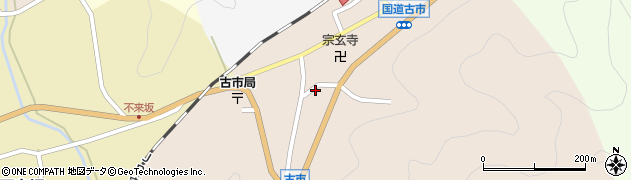 兵庫県丹波篠山市古市133周辺の地図