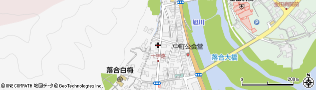 岡山県真庭市落合垂水114周辺の地図