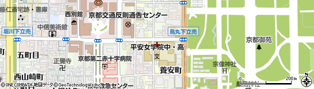 平安女学院高等学校周辺の地図