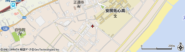 千葉県南房総市和田町海発1300周辺の地図