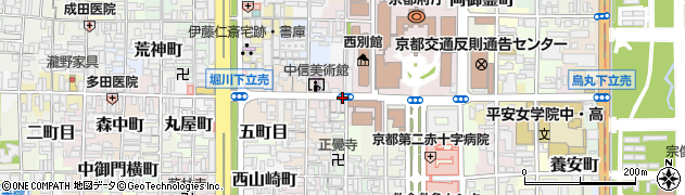 京都府京都市上京区西大路町周辺の地図