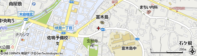 ＥＮＥＯＳ富木島ＳＳ周辺の地図