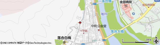 岡山県真庭市落合垂水119周辺の地図