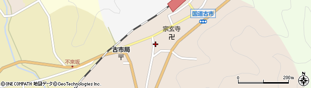 兵庫県丹波篠山市古市47周辺の地図