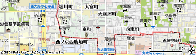京都府京都市上京区突抜町426周辺の地図