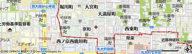 京都府京都市上京区突抜町430周辺の地図