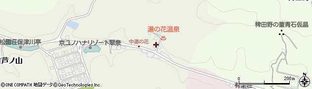 京都府亀岡市稗田野町芦ノ山（宮ノ下）周辺の地図