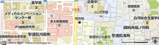 京都府京都市左京区聖護院西町18周辺の地図
