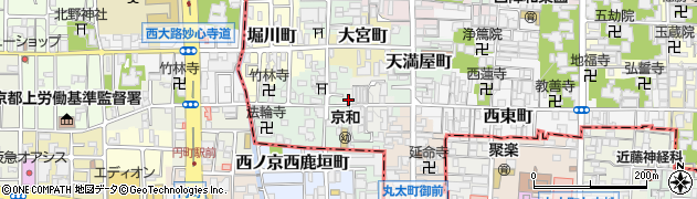 京都府京都市上京区突抜町435周辺の地図