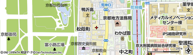 京都府京都市上京区新烏丸頭町149周辺の地図