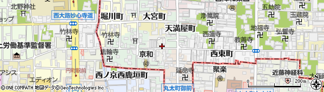 京都府京都市上京区突抜町425周辺の地図