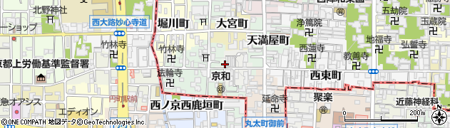京都府京都市上京区突抜町434周辺の地図