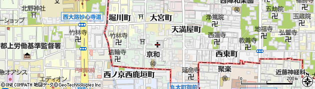 京都府京都市上京区突抜町433周辺の地図