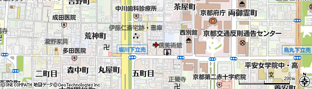 京都府京都市上京区近衛町165周辺の地図