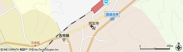 兵庫県丹波篠山市古市55周辺の地図