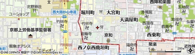京都府京都市上京区行衛町462周辺の地図