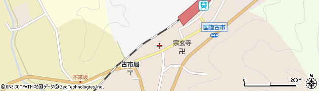兵庫県丹波篠山市古市23周辺の地図