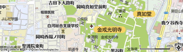 顕岑院周辺の地図