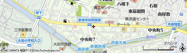 ヘアーステーション・トップ富木島店周辺の地図