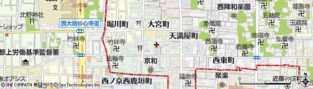 京都府京都市上京区突抜町431周辺の地図