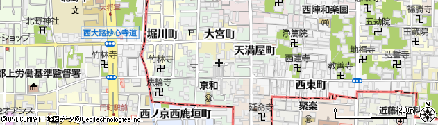 京都府京都市上京区突抜町427周辺の地図