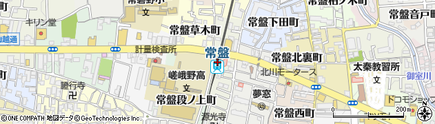 常盤駅周辺の地図