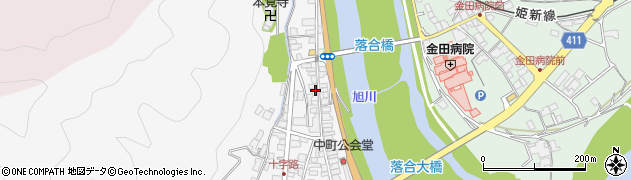岡山県真庭市落合垂水101周辺の地図