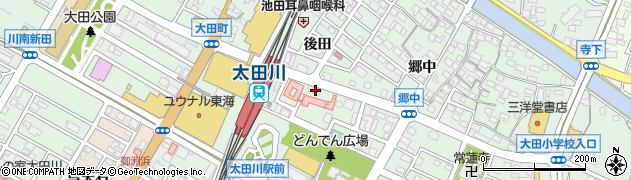 寿司幸周辺の地図