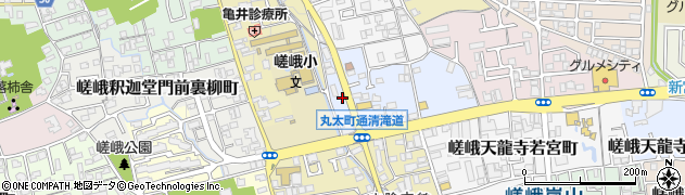 嵯峨嵐山・田中クリニック周辺の地図