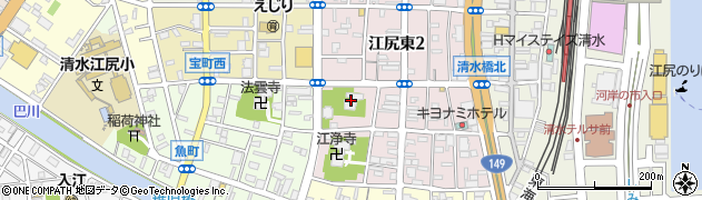 妙泉寺周辺の地図